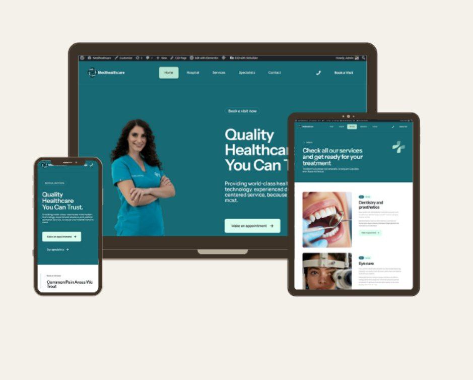 Healthcare Services Website